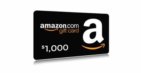 $1000 Amazon gift card